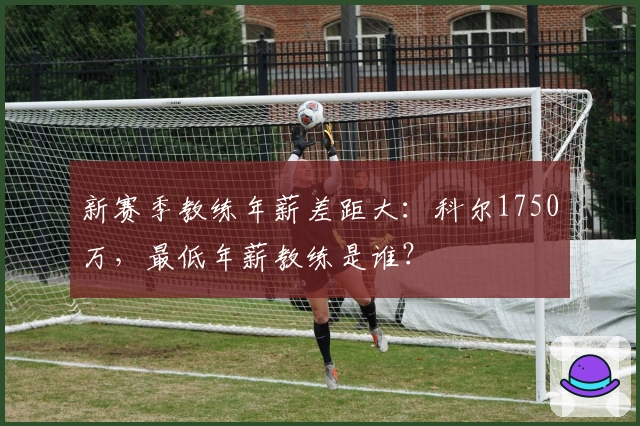 新赛季教练年薪差距大:科尔1750万,最低年薪教练是谁?